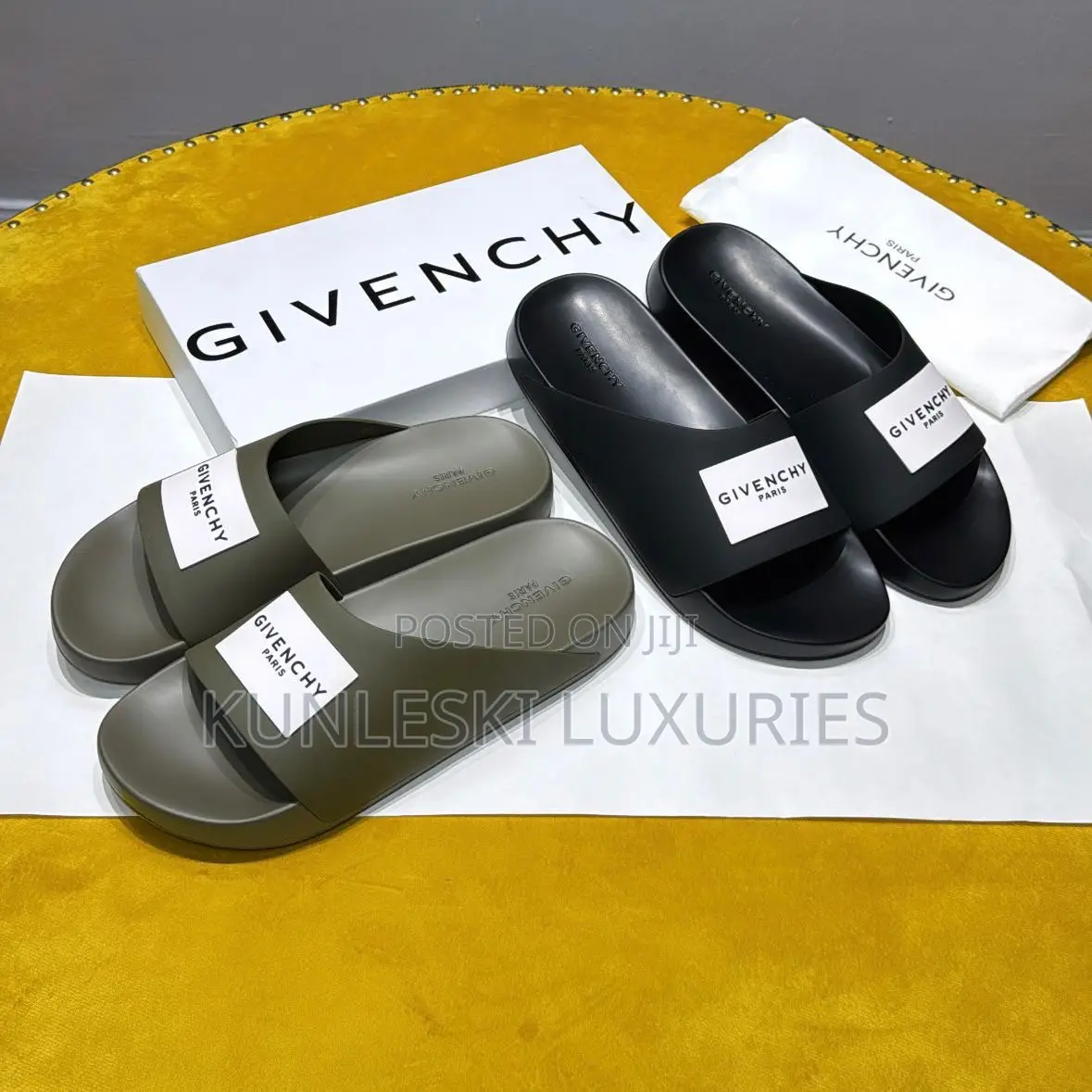 Original Givenchy Leather Slides