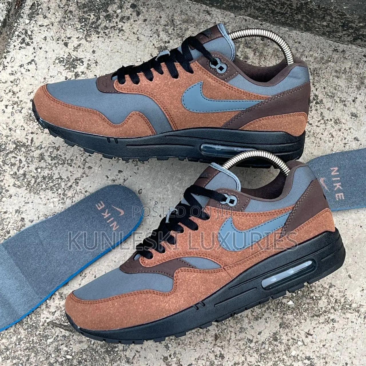 Original Nike Air Max 1 Beef And Broccoli Sneakers