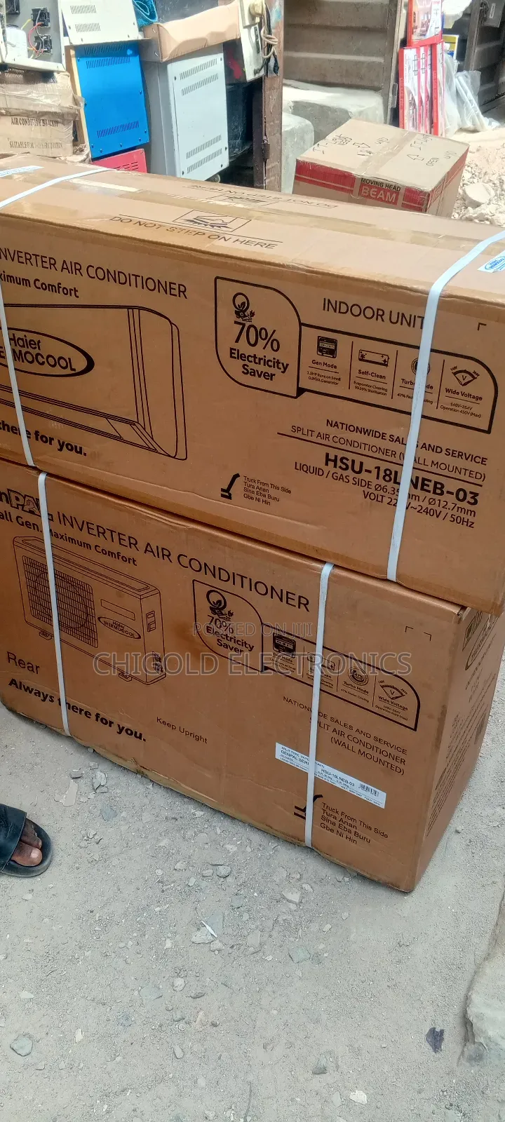 Original Haier Thermocool Inverter Ac 2 Horsepower Split Unit