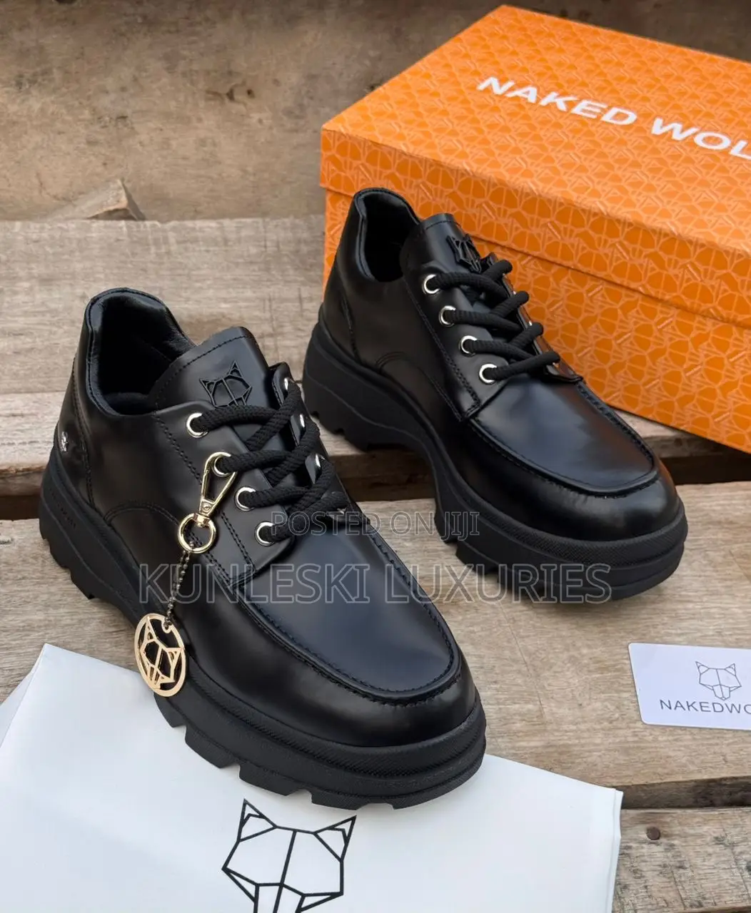 Original Naked Wolfe Leather Sneakers