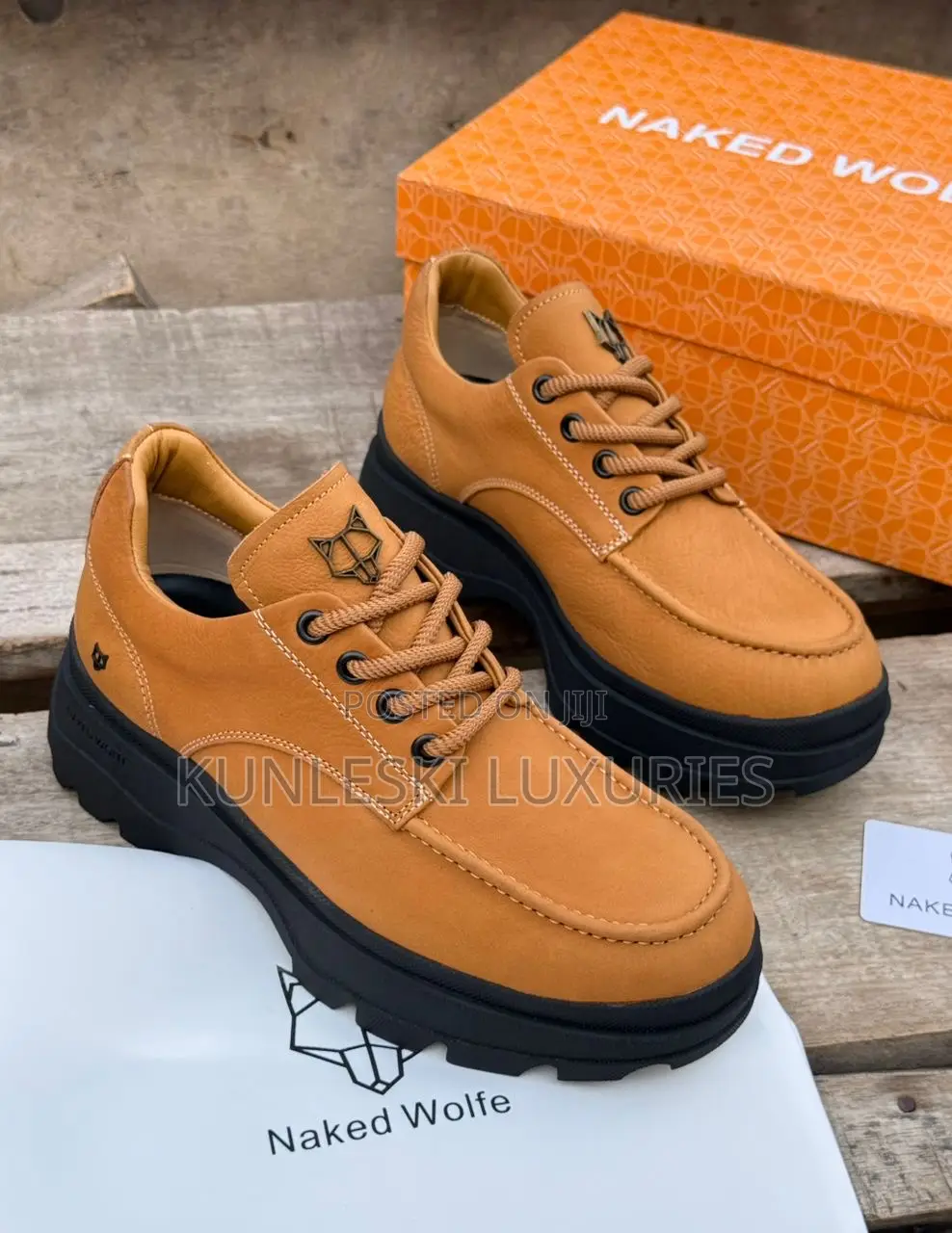 Original Naked Wolfe Leather Sneakers