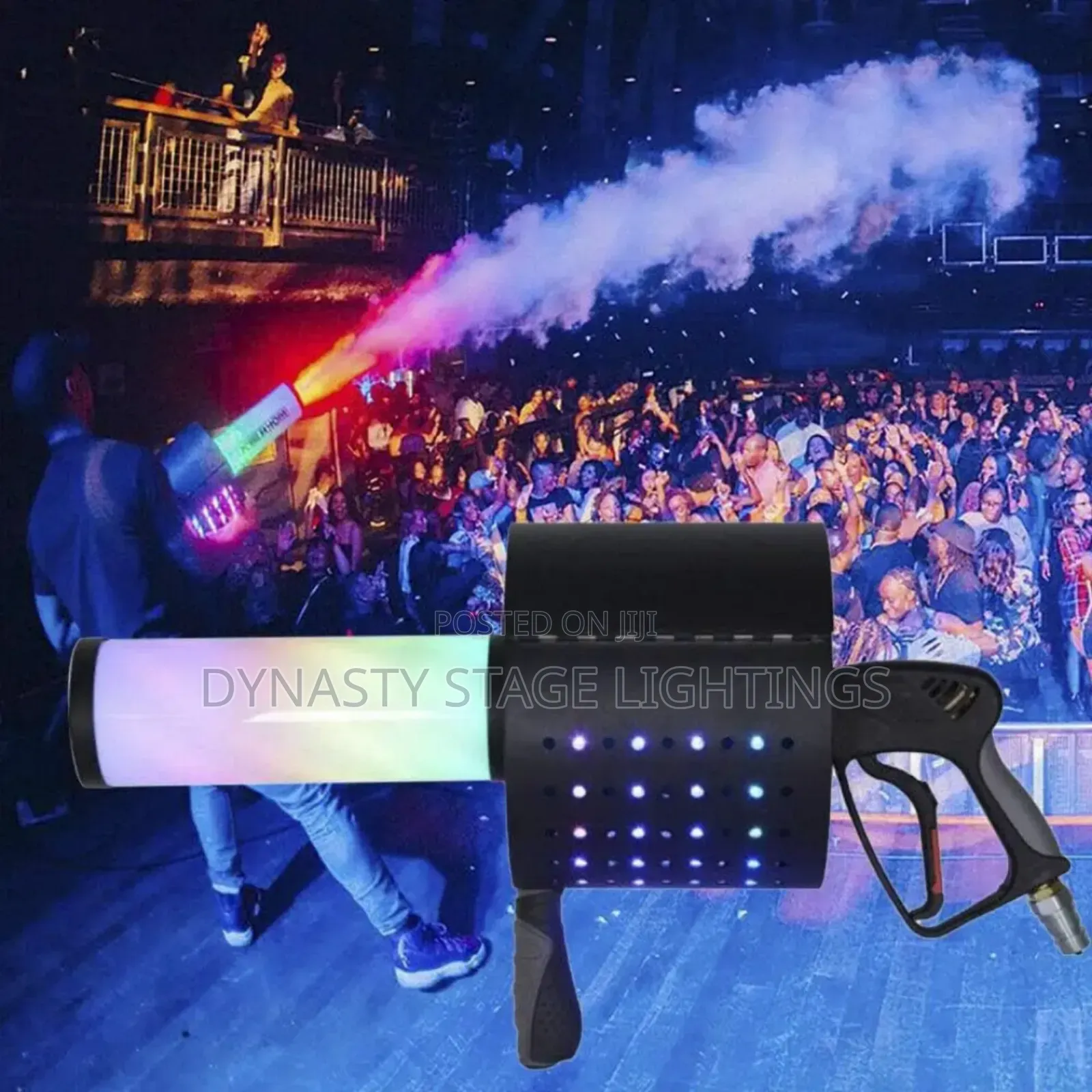 Led Smoke Confetti Gun