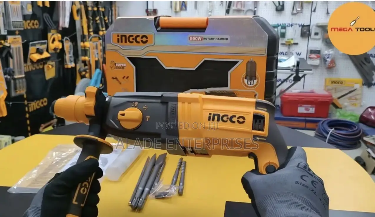 Ingco 950w Rotary Hammer Sds Plus