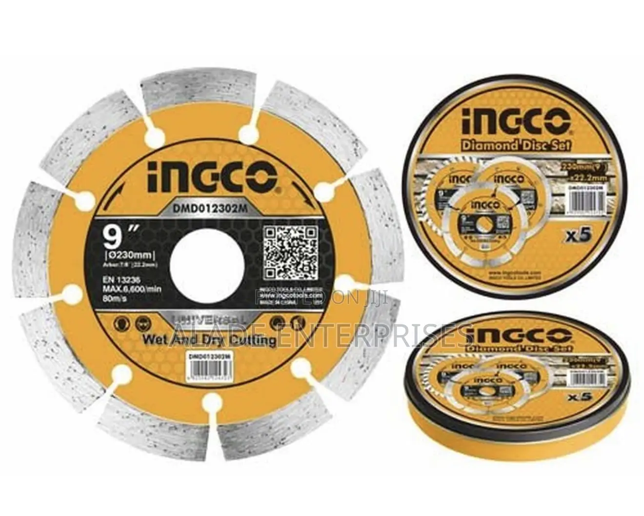 Ingco 9" Dry Diamond Disc