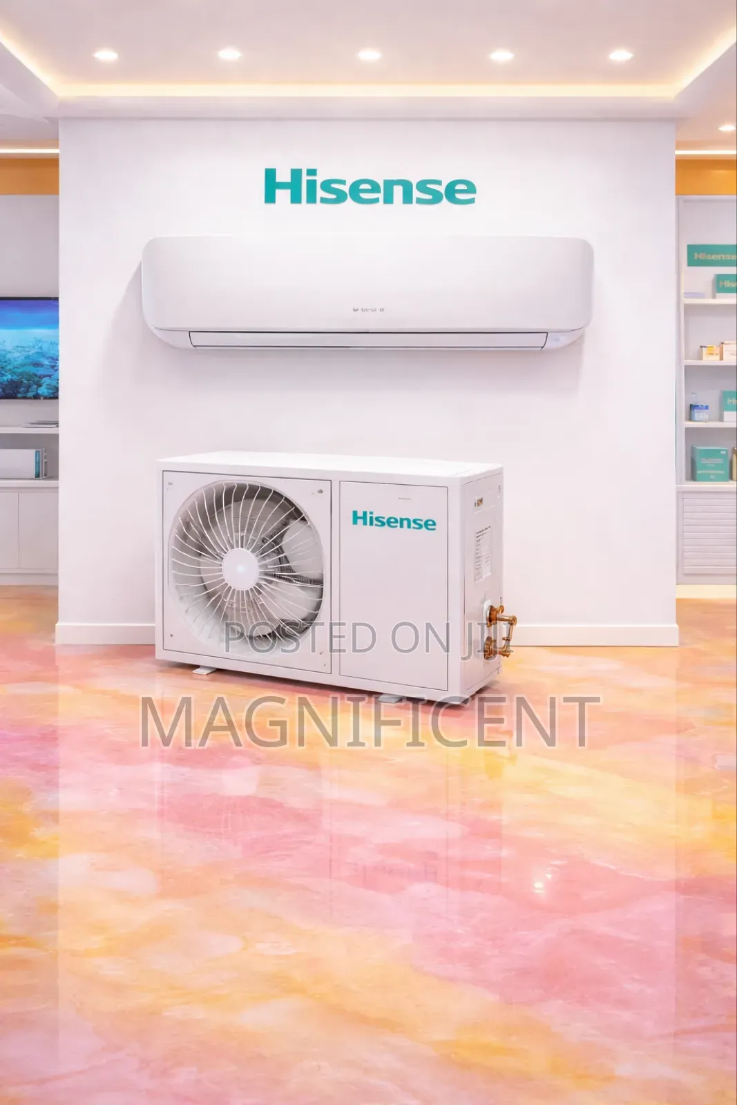 Original Hisense SPL 2hp Copper-Tg Air Conditioner