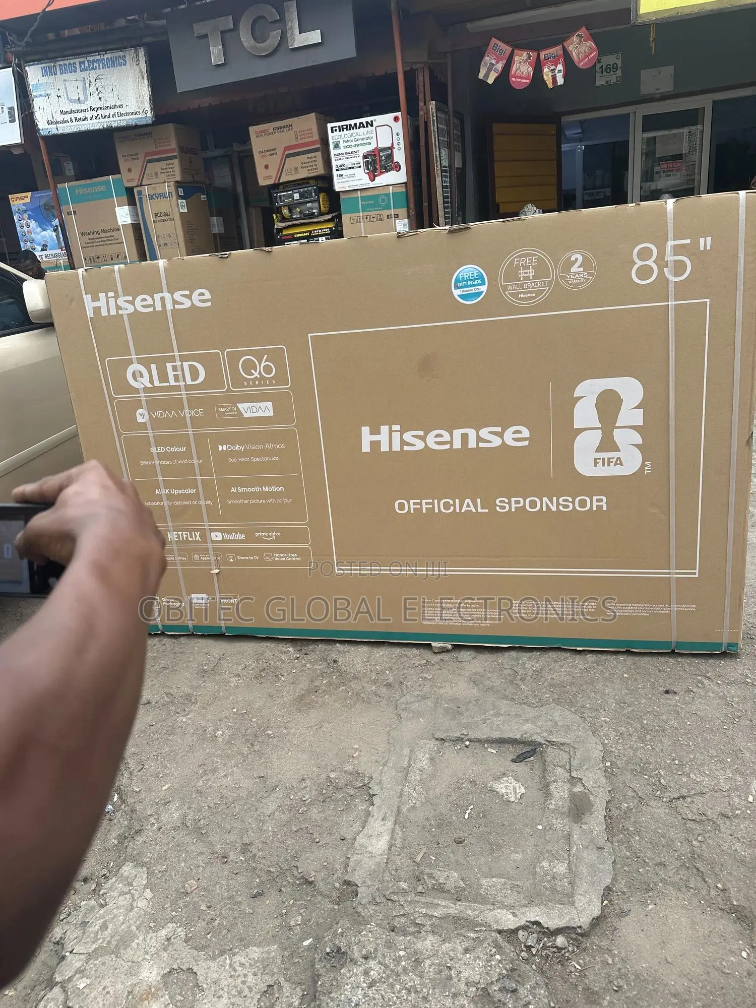 Hisene 85”inches Qled Television