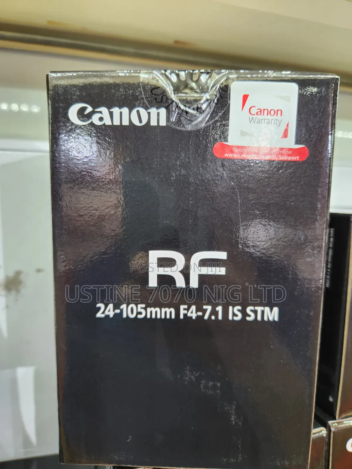 Rf 24-105mm F4 Is STM Canon Lens (New)