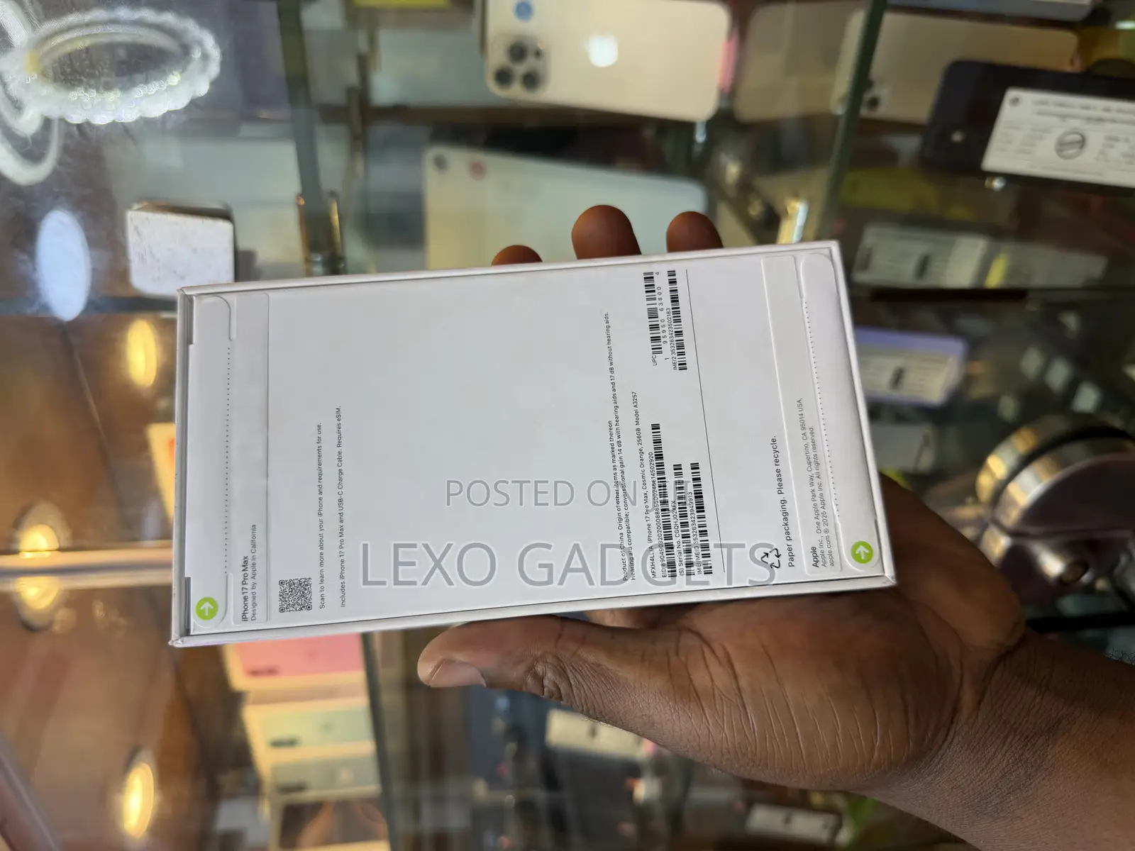 New Apple iPhone 17 Pro Max 256 GB Orange