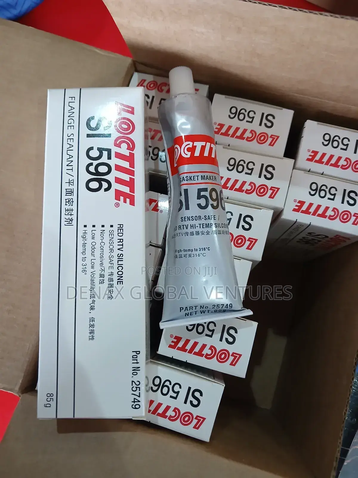 Loctite Si 596 Rtv Red High Temperature