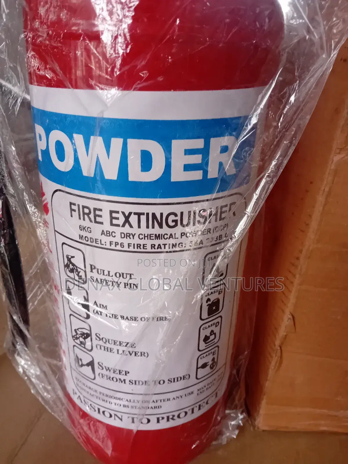 6kg Powder Fire Extinguisher