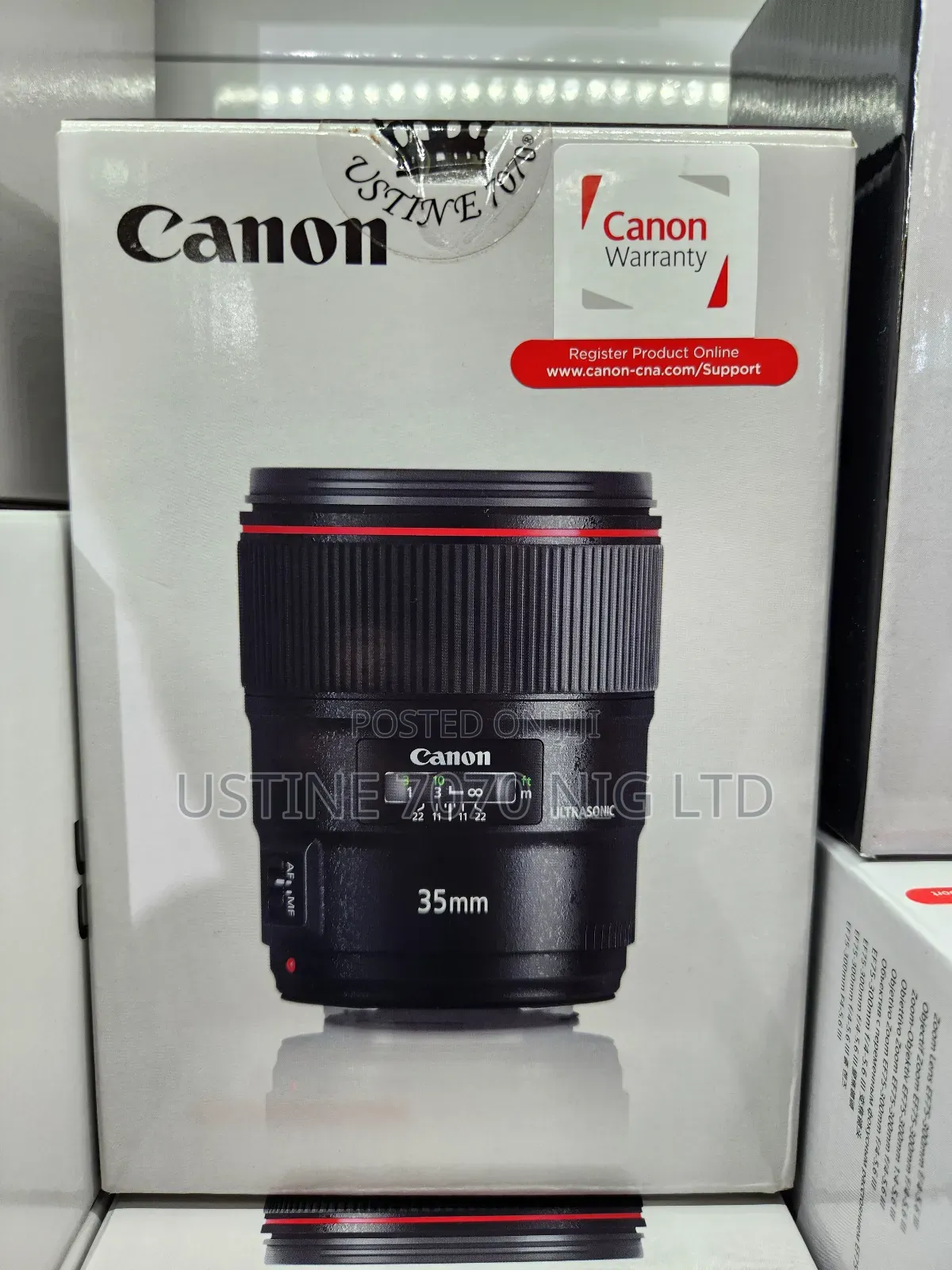 Ef 35mm F1.4l Ii Usm Canon Lens (New )