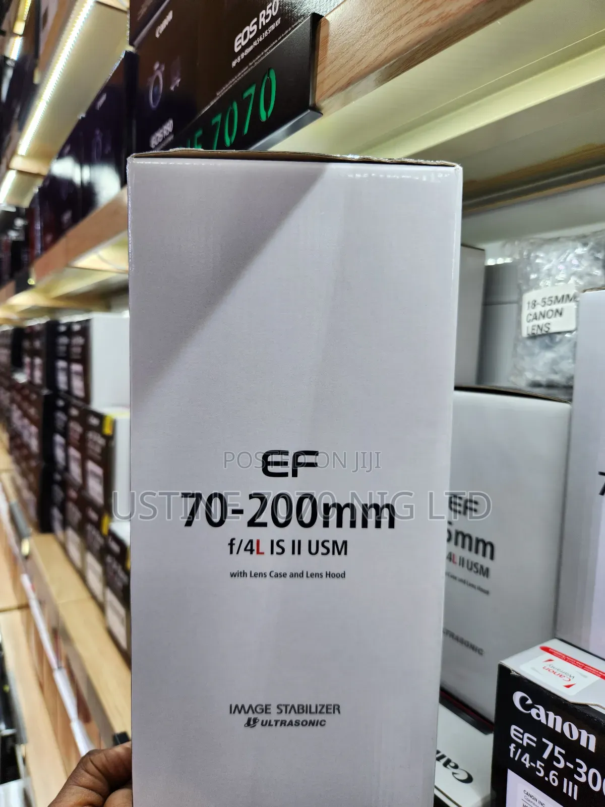 Ef 70-200mm F4l Is Ii Usm Canon Lens (New)