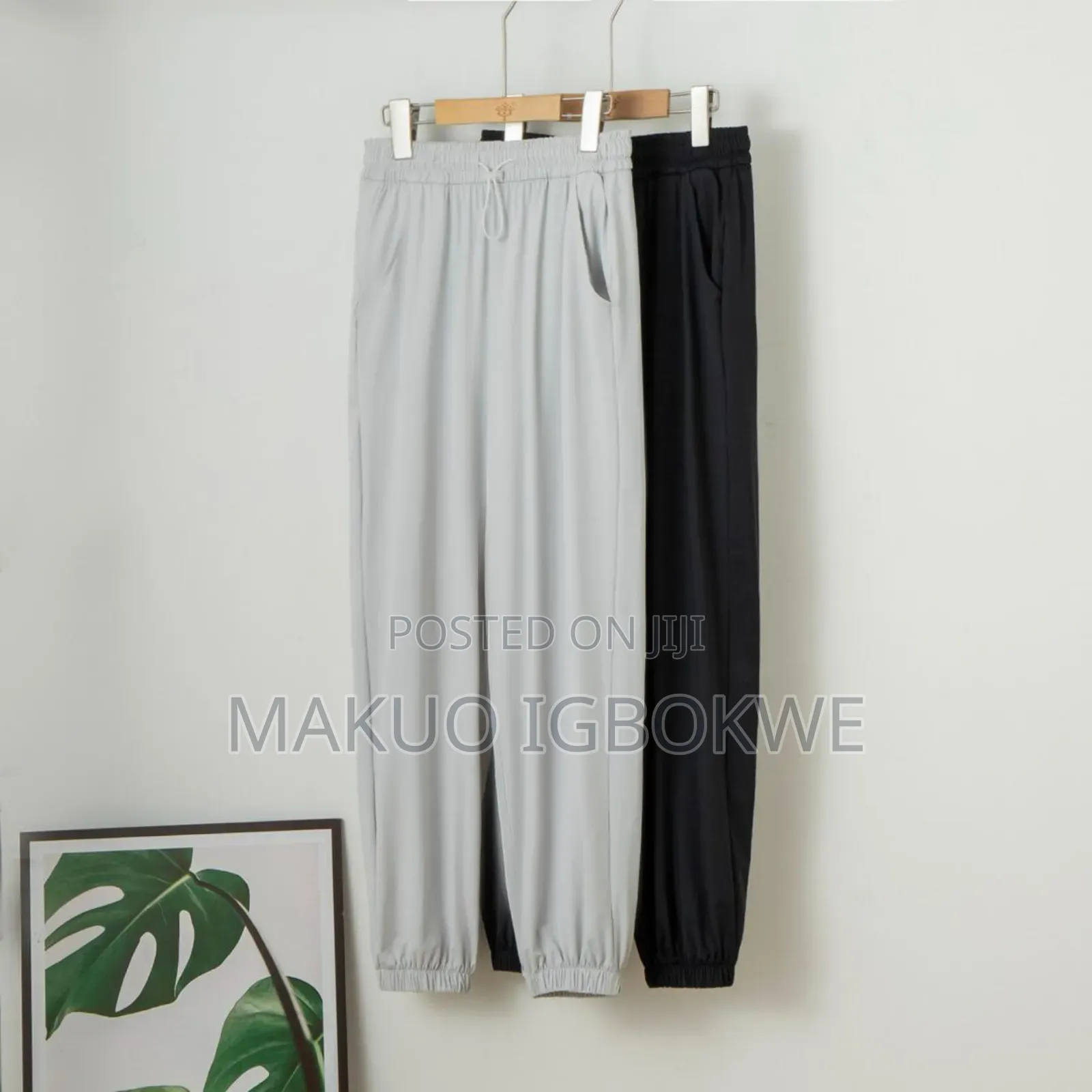 Men's Casual Ice Silk Stretch Gym Pant