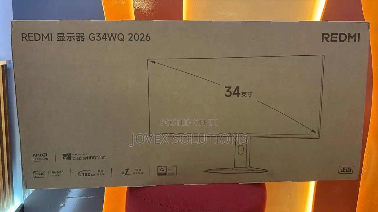 Xiaomi G34wqi (2026) 34” 180hz