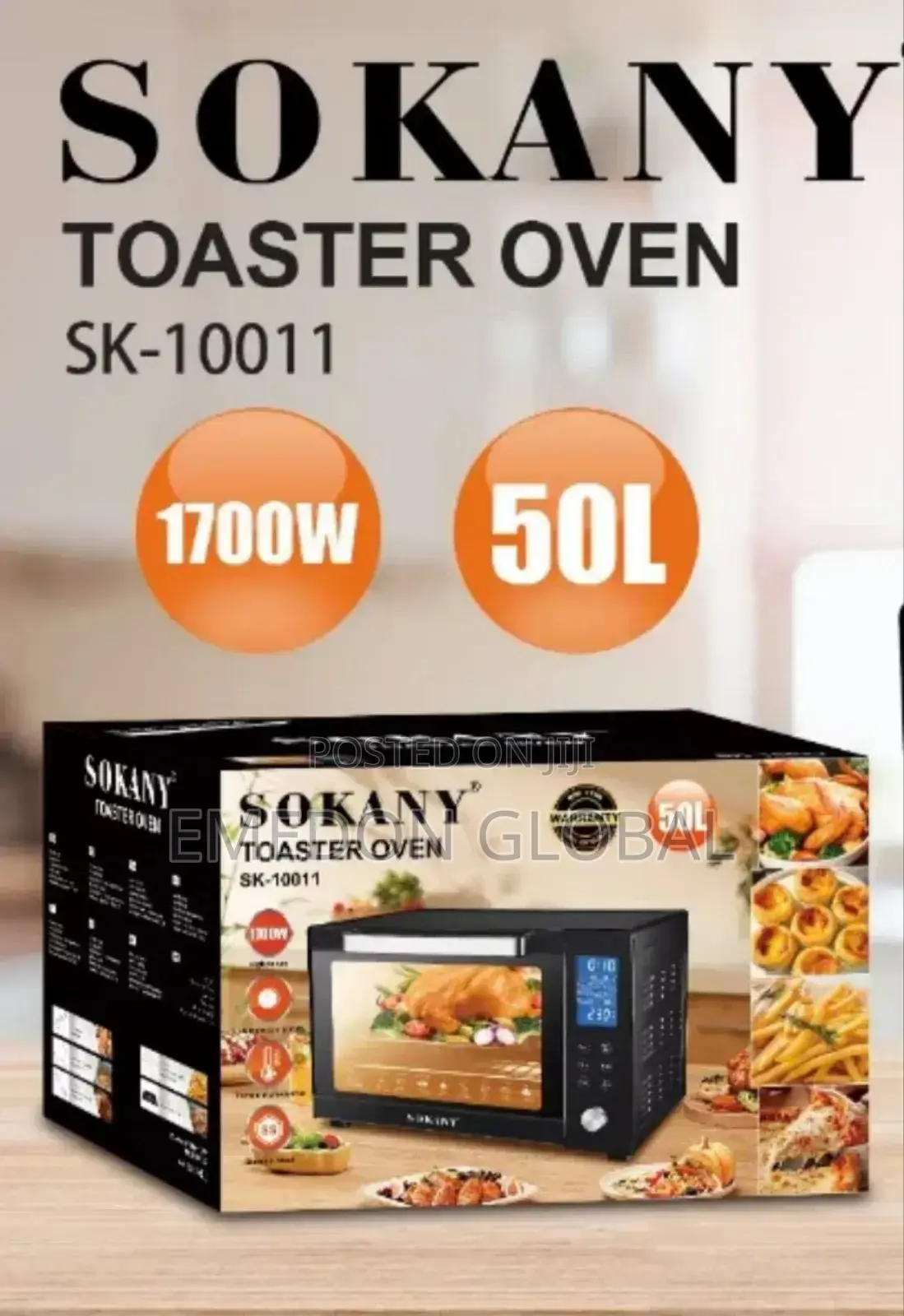 Sokany 50l Toaster Oven