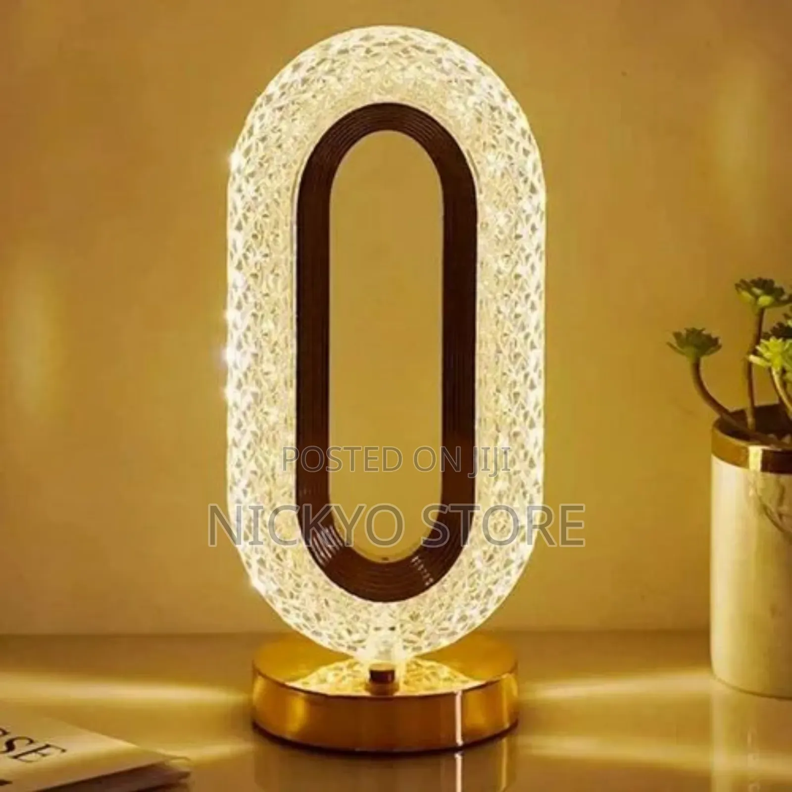 Crystal Table Lamp (Luxury Led Decorative Lamp)