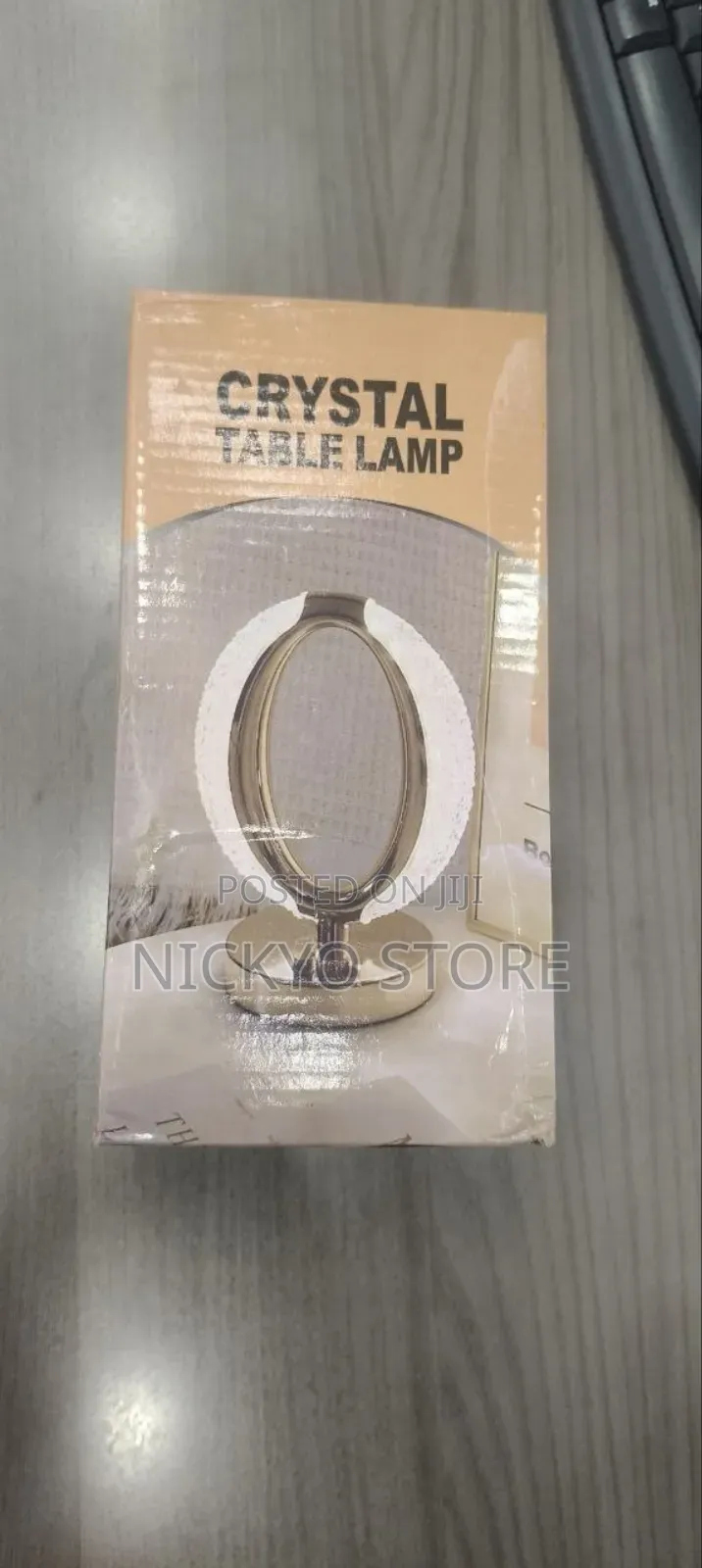 Crystal Table Lamp — Luxury Led Decorative Light