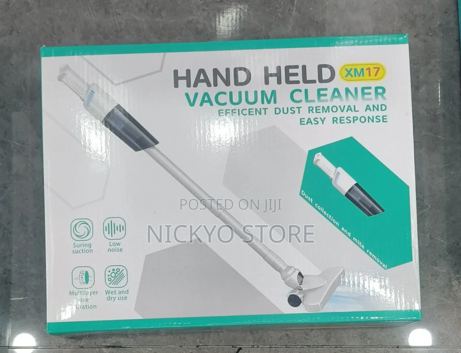 Handheld Vacuum Cleaner Xm17 — Lightweight Powerful Cleaner