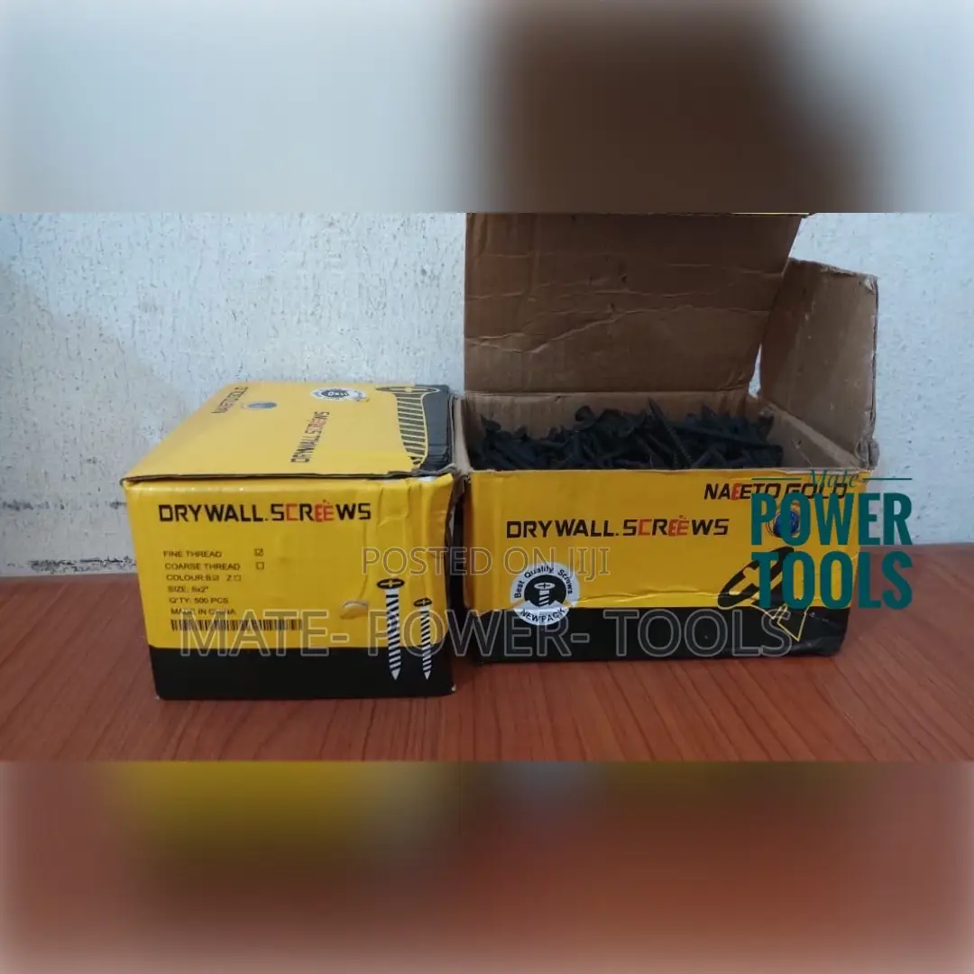 Black Drywall Screws 6 X 2” Inch (500pcs)