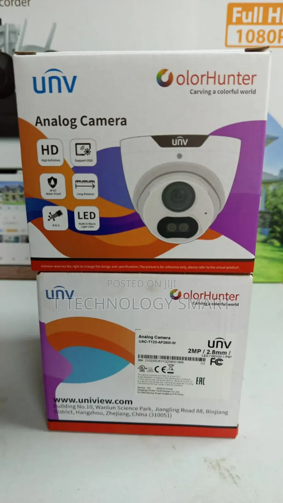 Uniview Colorvu Analog Camera Audio