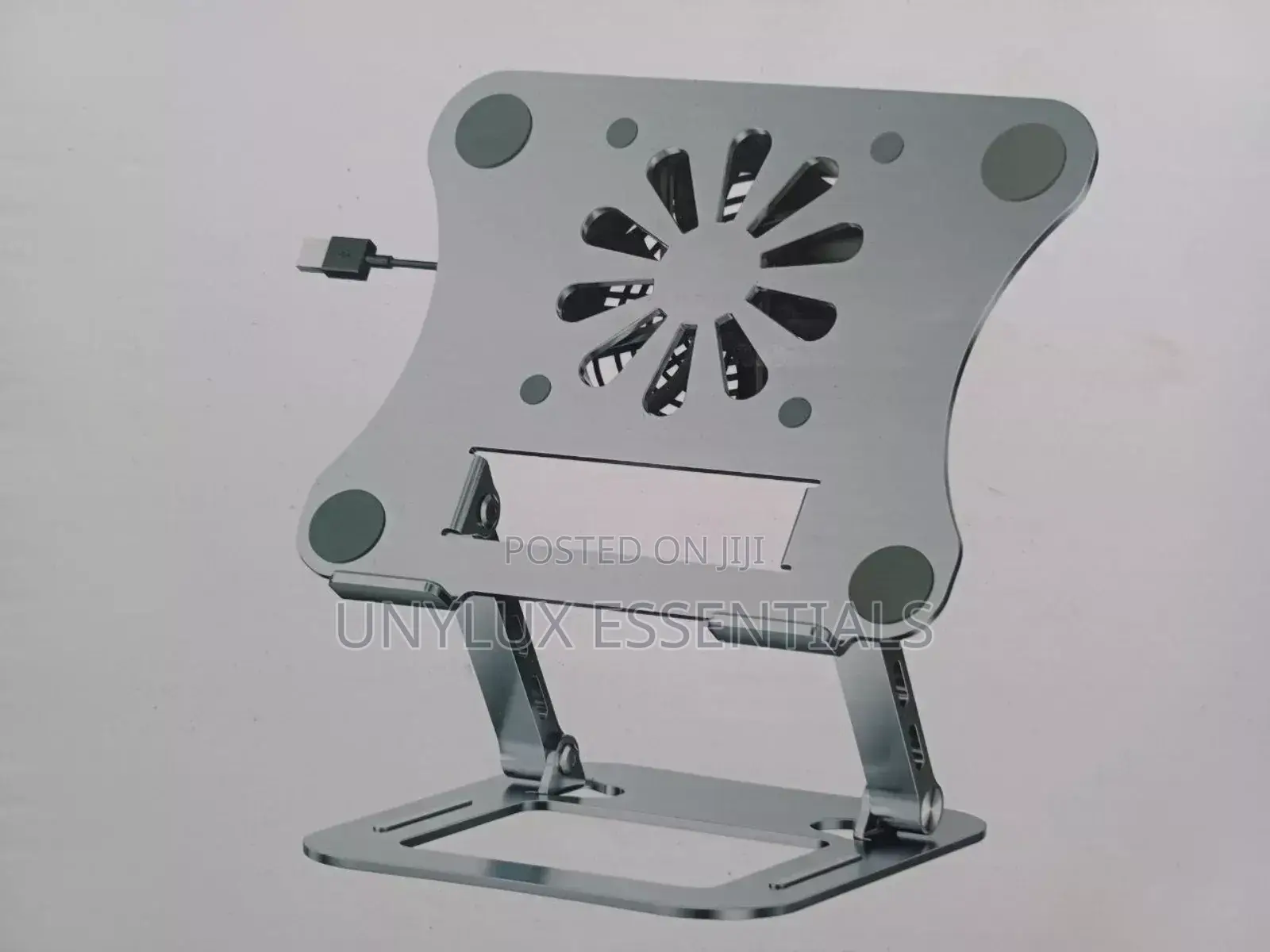 Big Metal Alloy Laptop Stand With Cooling Fan