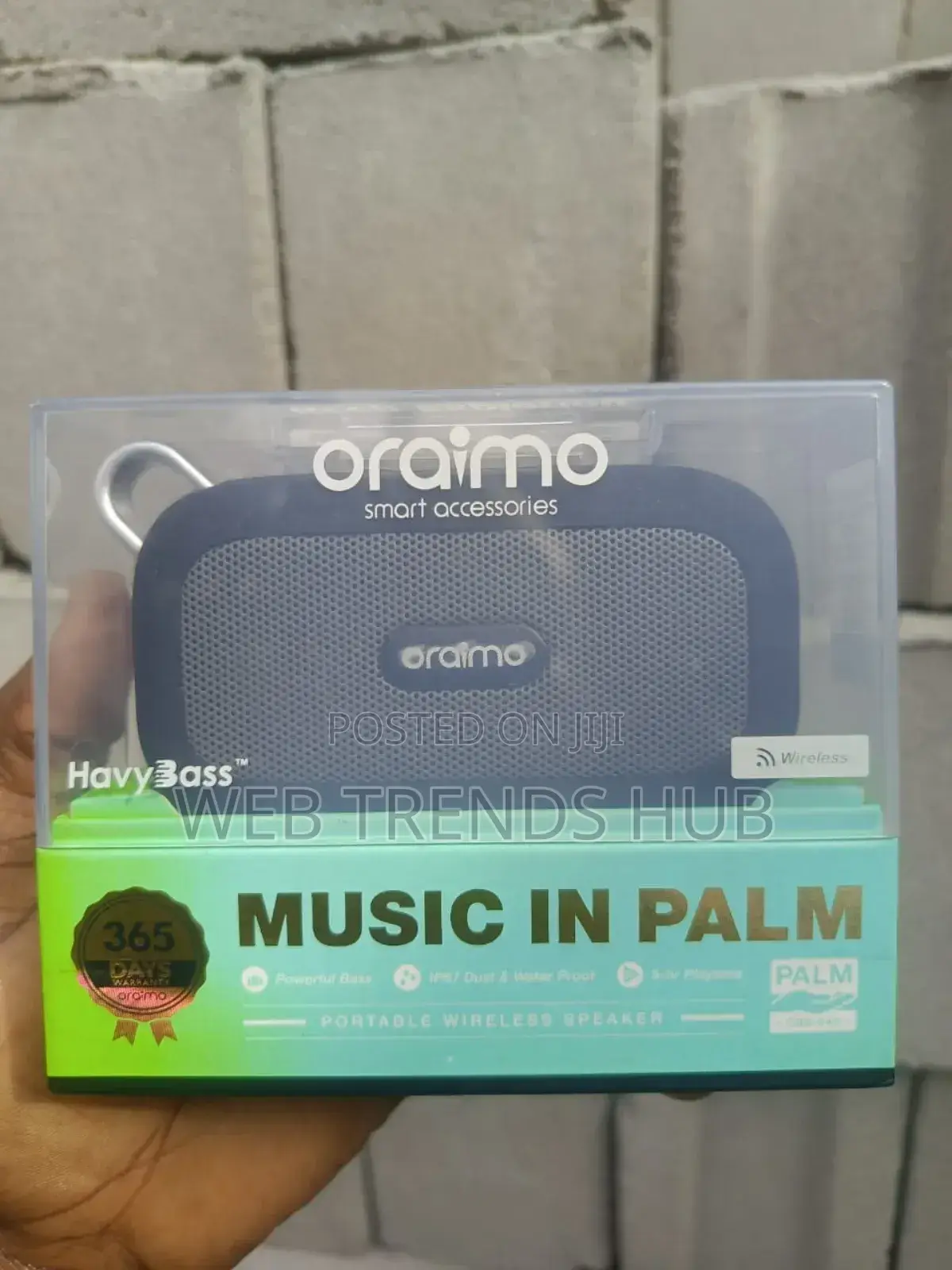 Brand New Oraimo Palm (Obs-04s) - Big Sound, Portable Size!