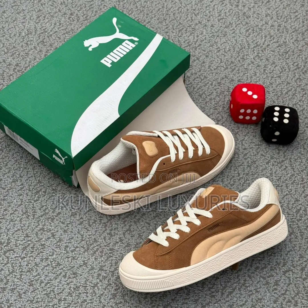 Original Puma Suede Xl Crush Preserves Lace Up Sneakers
