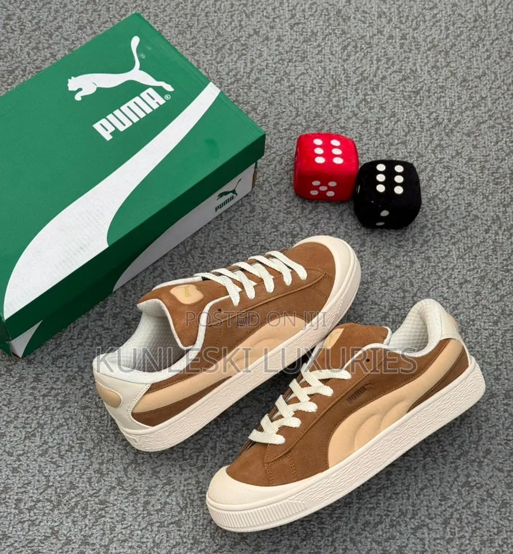 Original Puma Suede Xl Crush Preserves Lace Up Sneakers