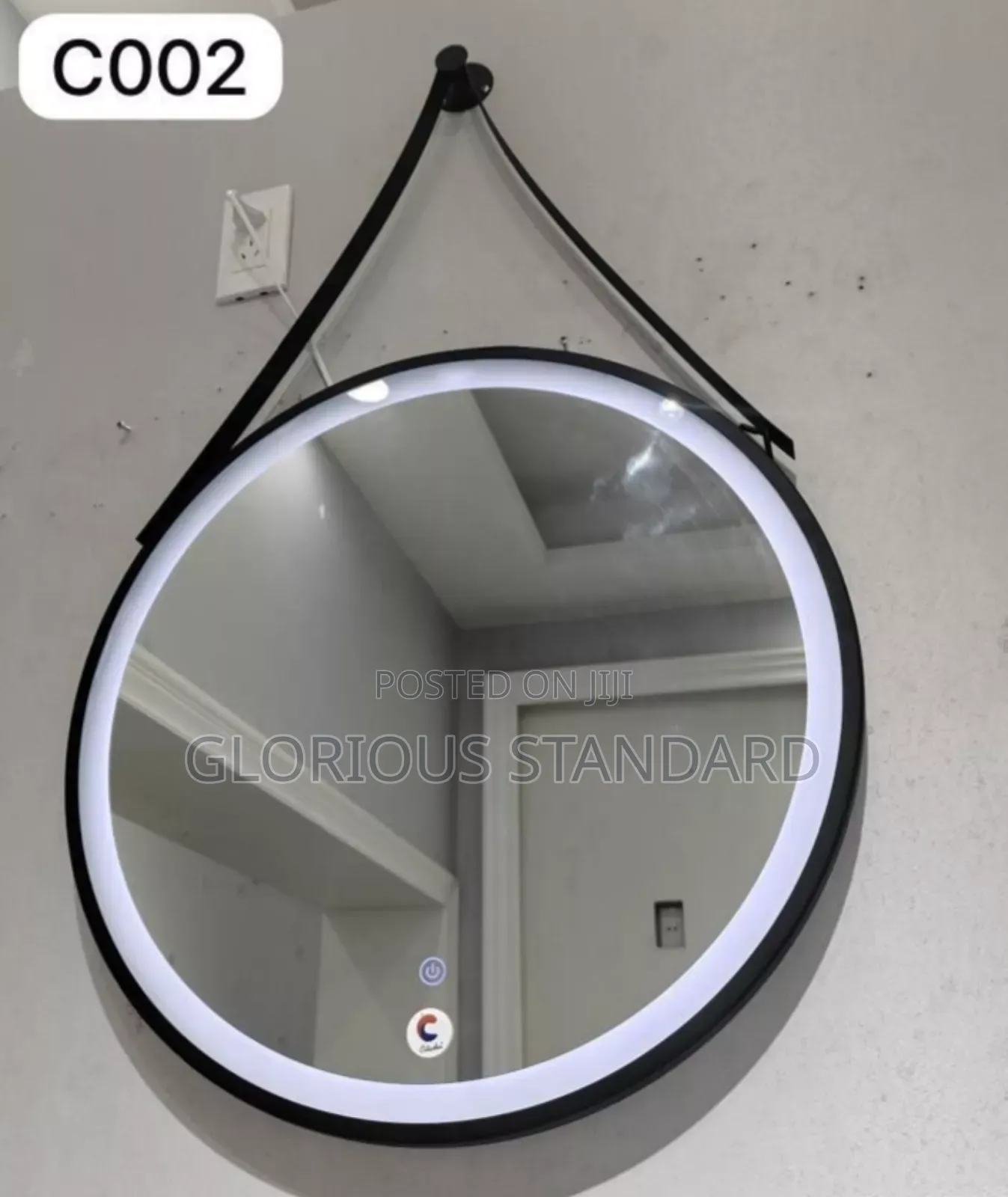 Led Mirror With Light and Hook