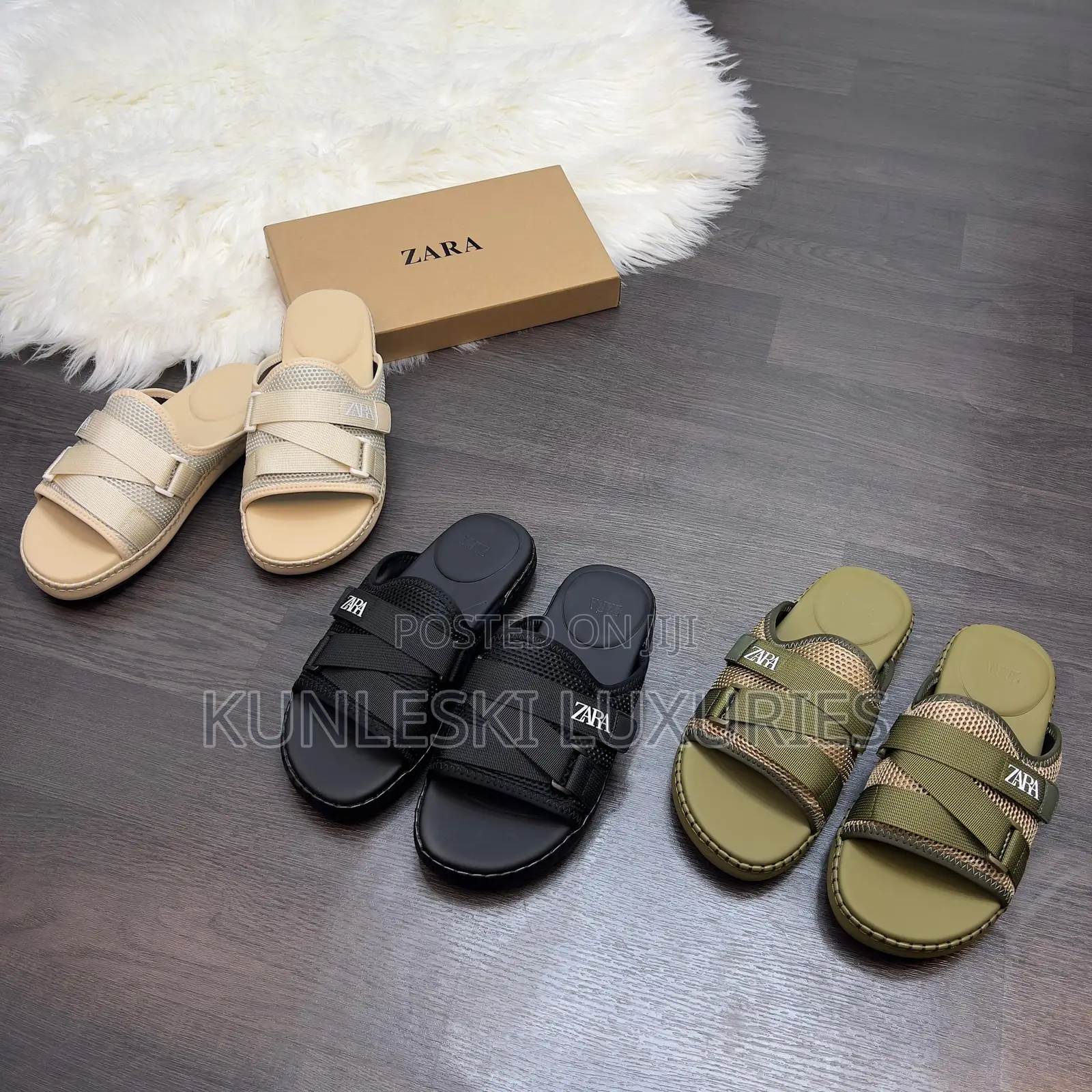 Original Zara Net Slippers