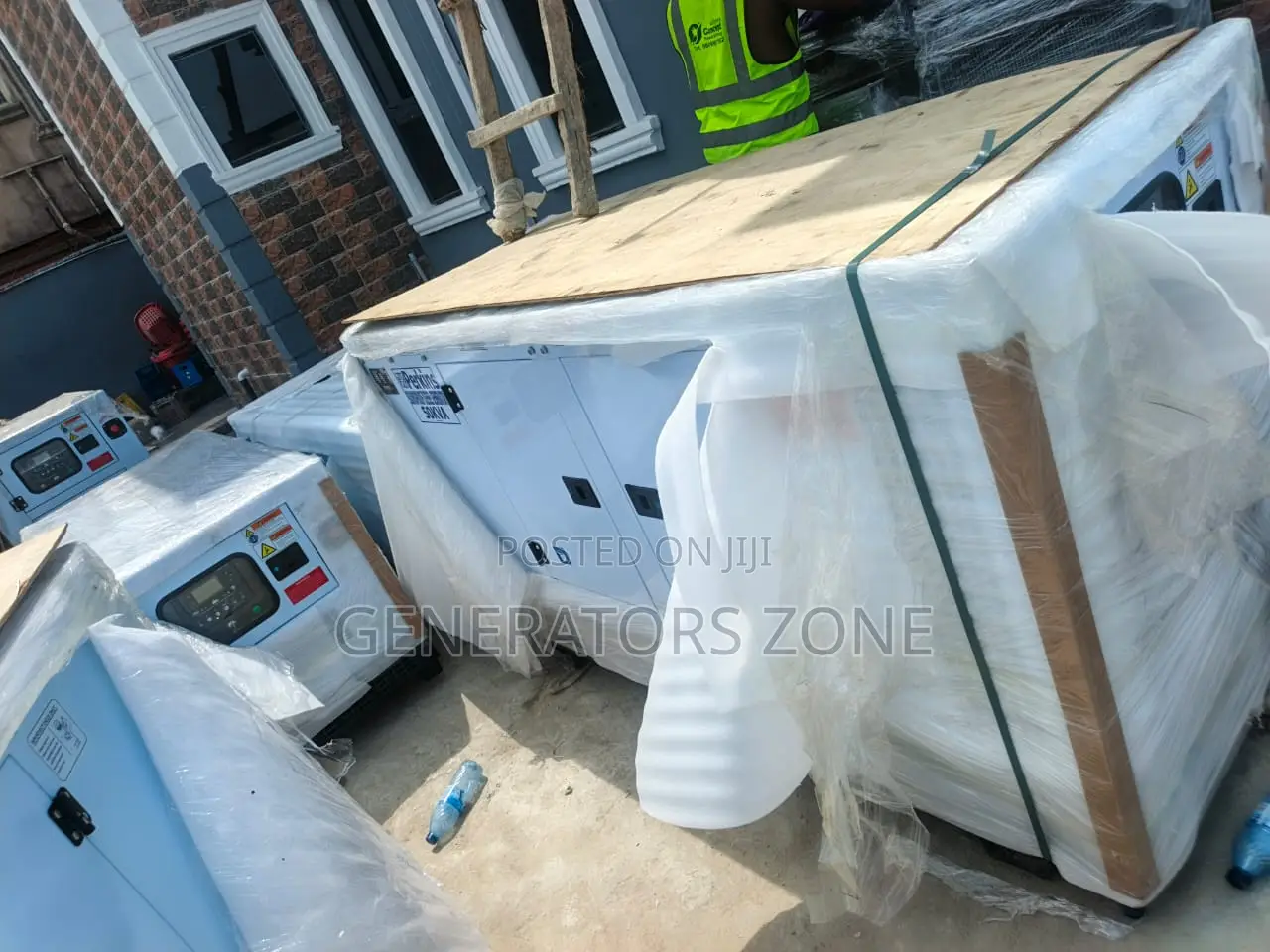 Perkins 50kva Diesel Unit With Acoustic Canopy