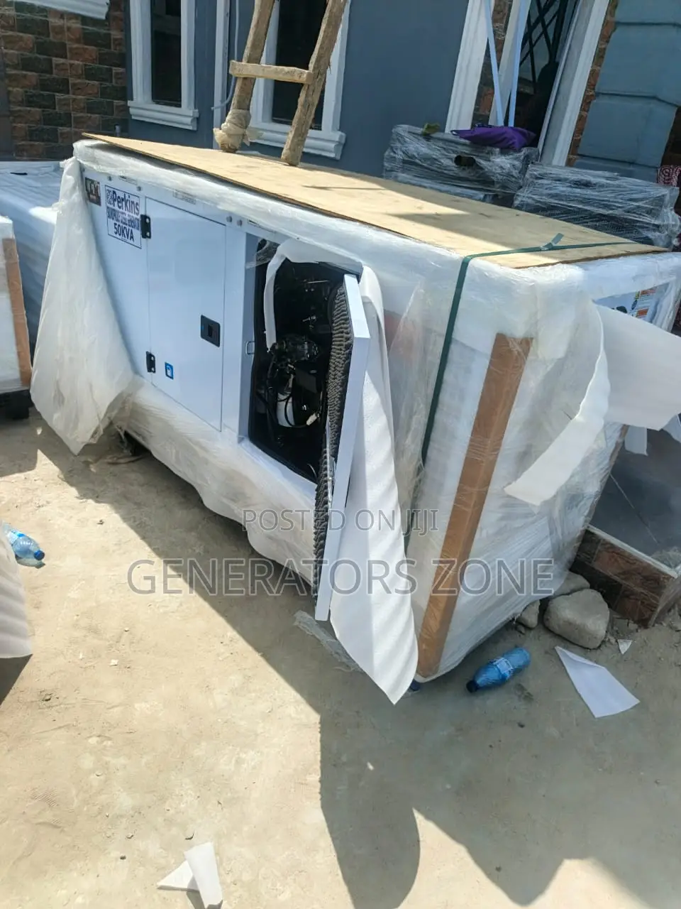 Diesel 50kva Acoustic Generator Perkins Engine