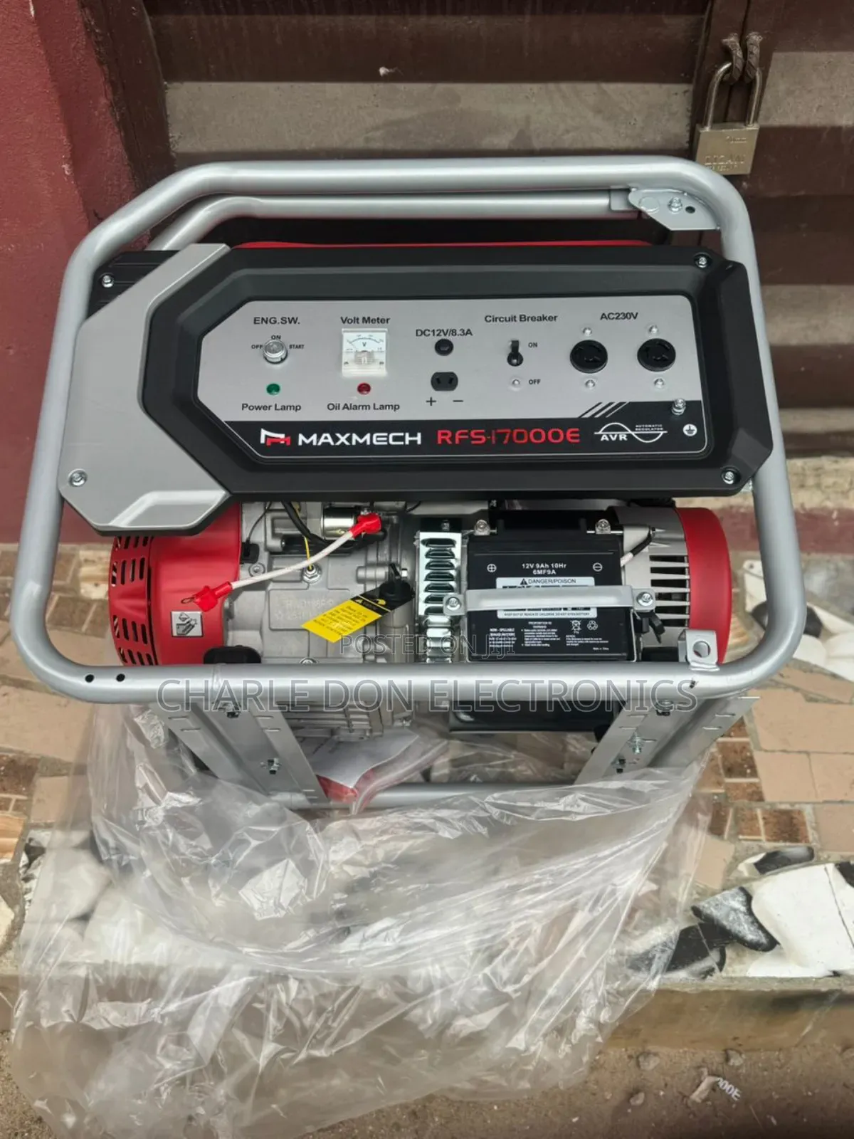 Original Maxmech 17000 15kva Pertrol Generator