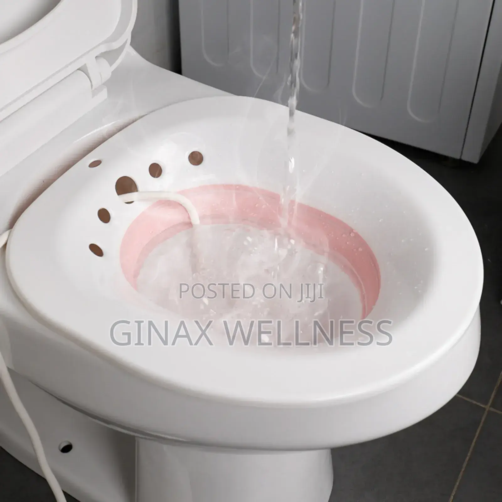Foldable Sitz Bath Basin With Spray Tube