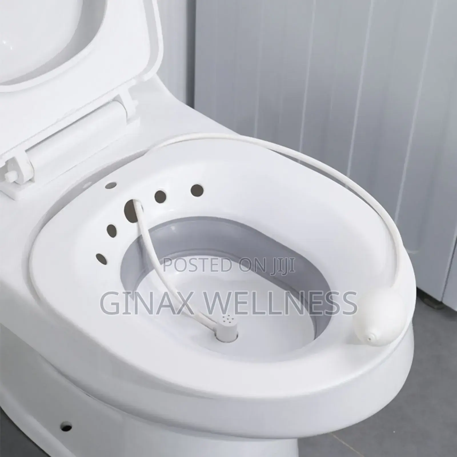 Foldable Sitz Bath Basin With Spray Tube