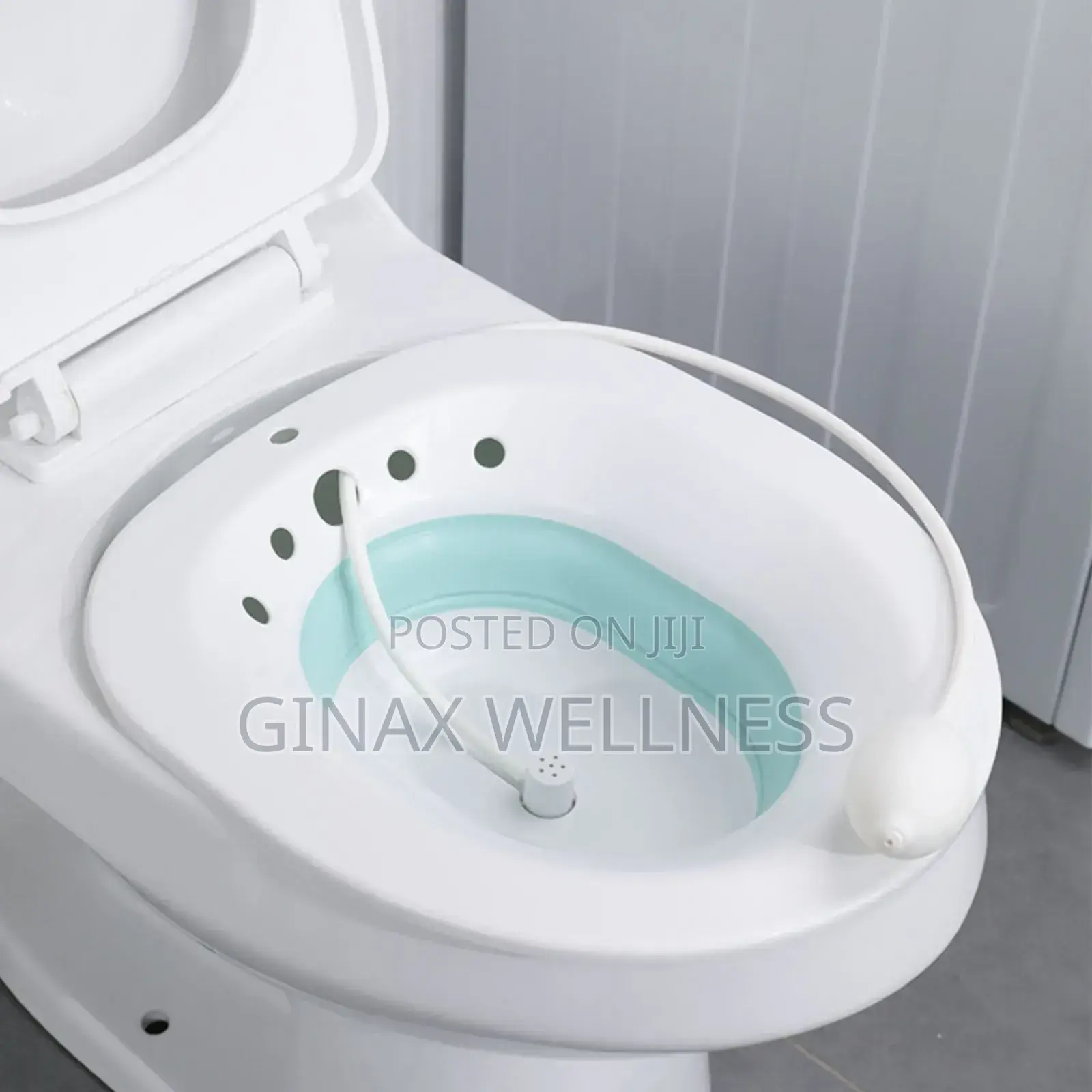 Foldable Sitz Bath Basin With Spray Tube