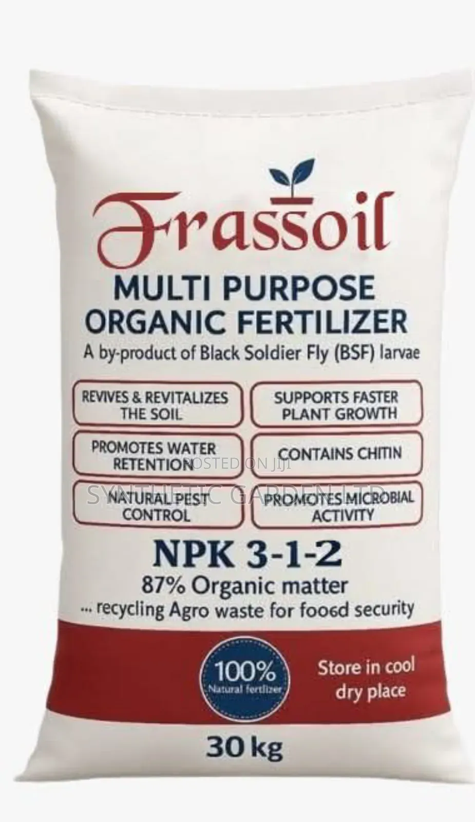 Frassoil Organic Fertilizer NPK 3-1-2