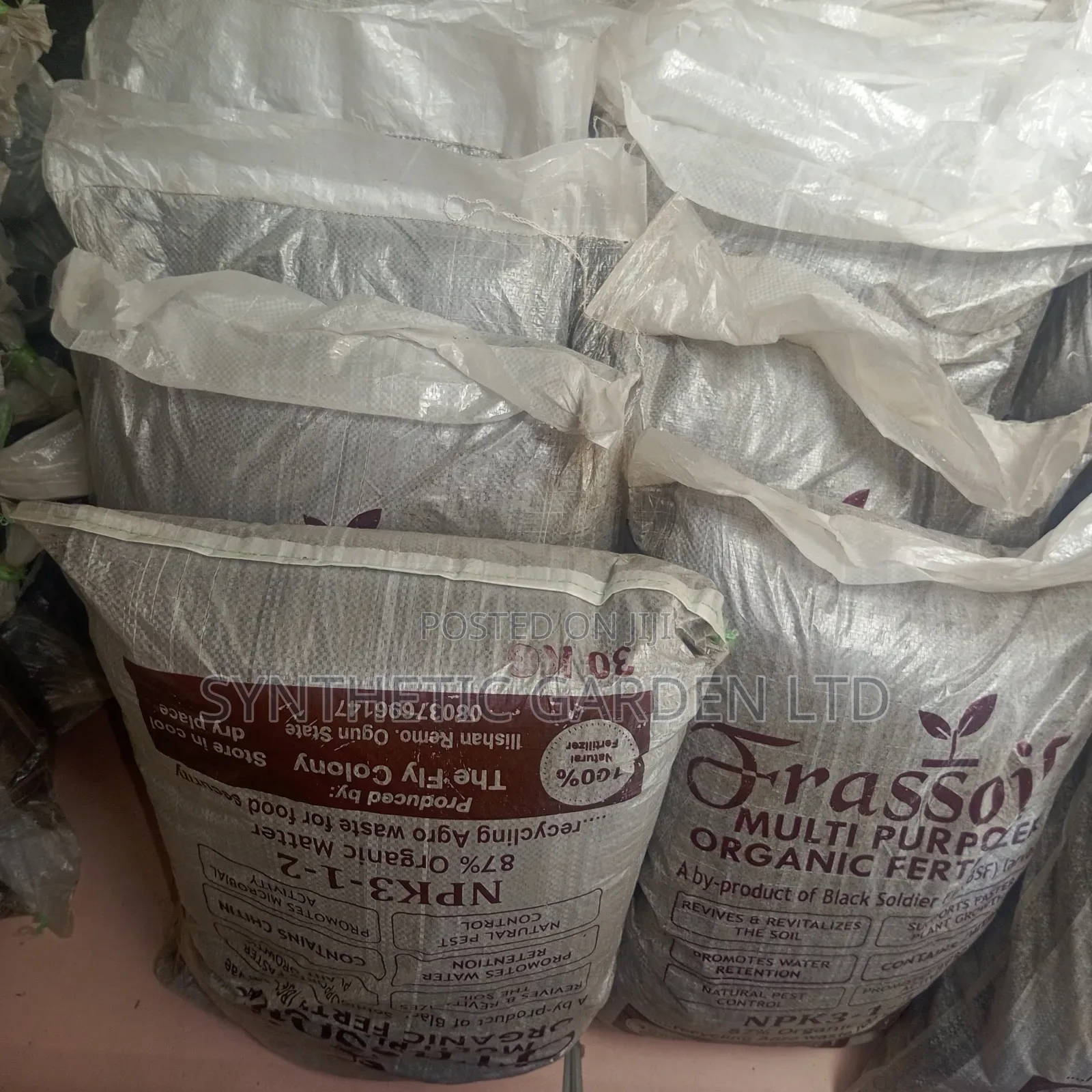 Frassoil Organic Fertilizer NPK 3-1-2