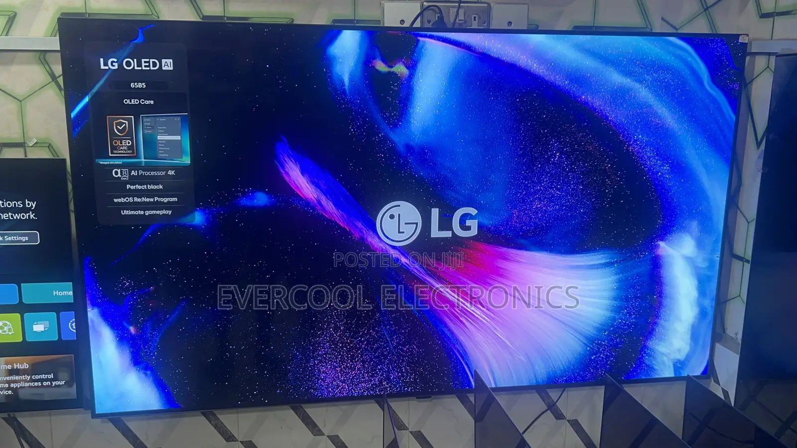 Sleek Lg Oled Evo B5 Smart Tv With Nvidia G-Sync