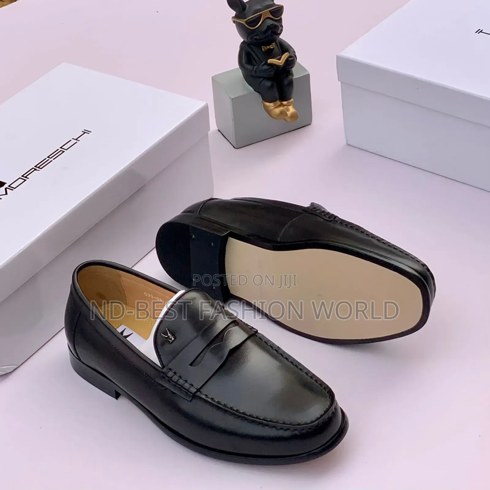 Black Leather Shoe