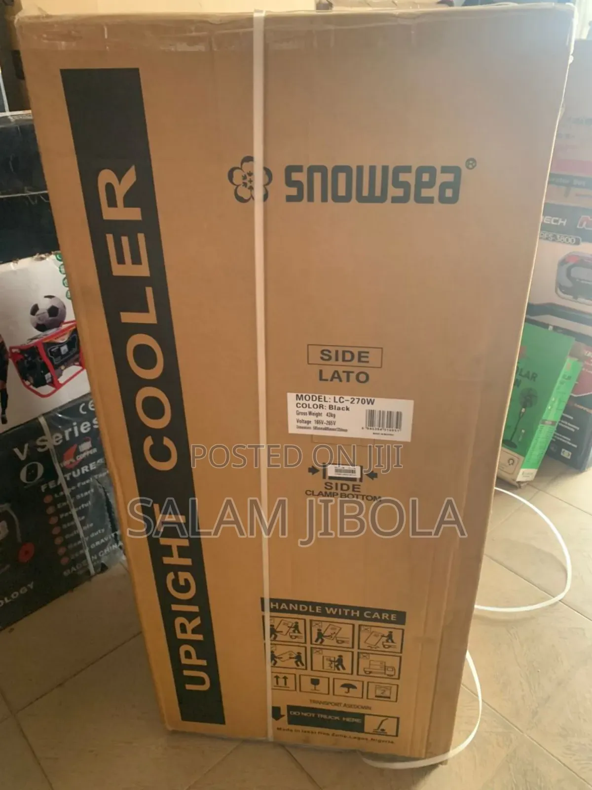 Snowsea Freezer 270 Litres Showcase