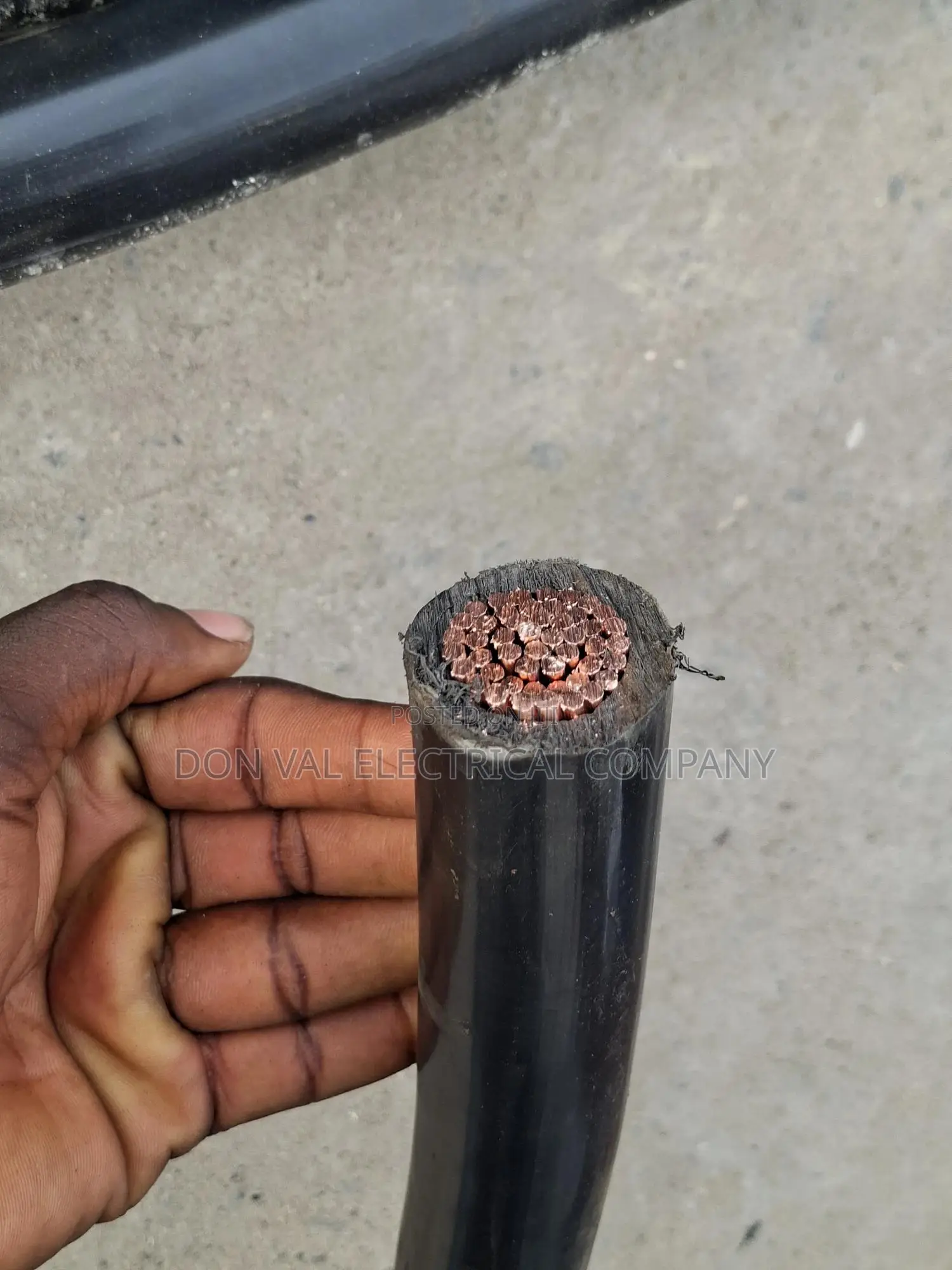400mmx1core PVC/PVC Copper Power Cable