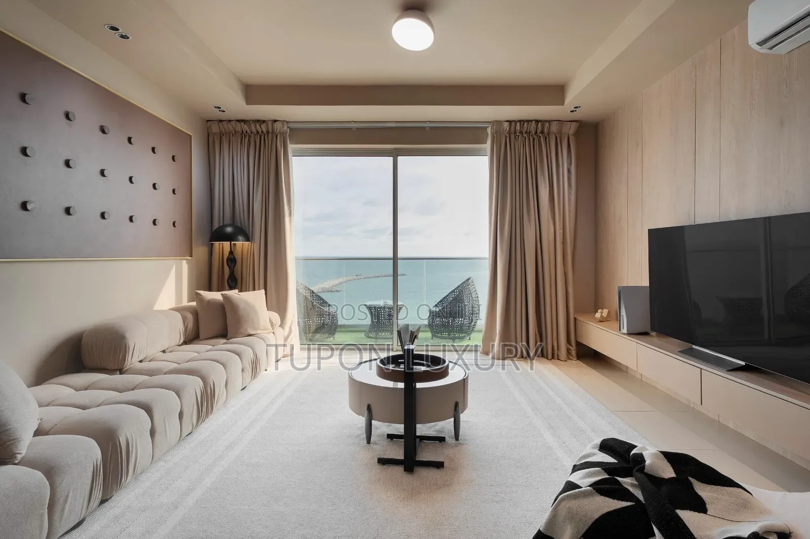 2/3 Ocean View Apartment on the 12th Floor With Ps5, Pool, Gym E.T.C