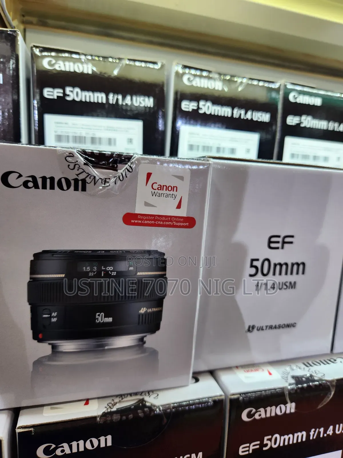 Ef 50mm F1.4 Usm Canon Lens (New)