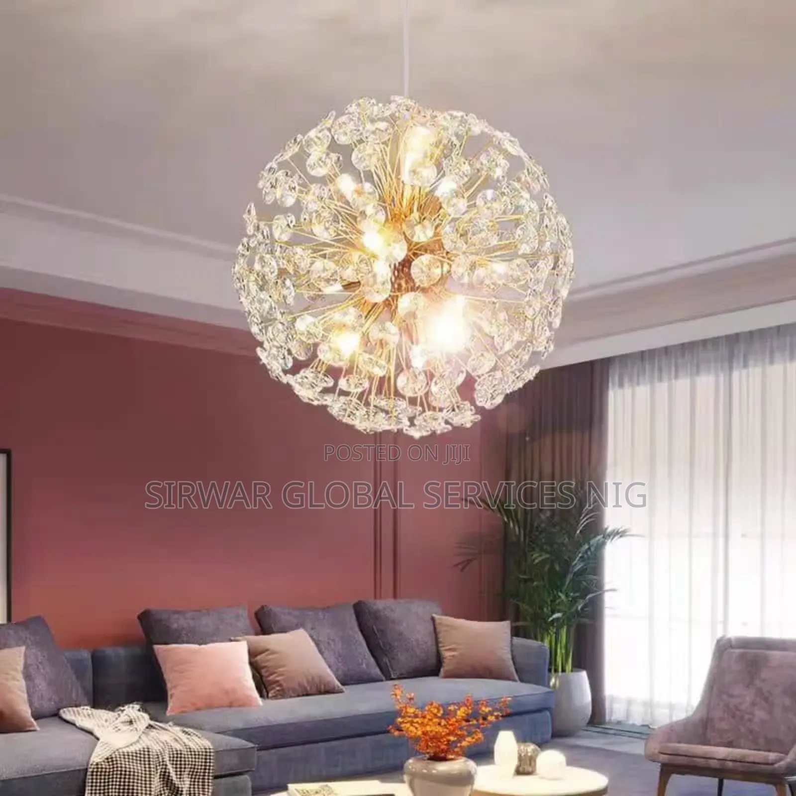 Master Room, Classic Design Drop Chandelier