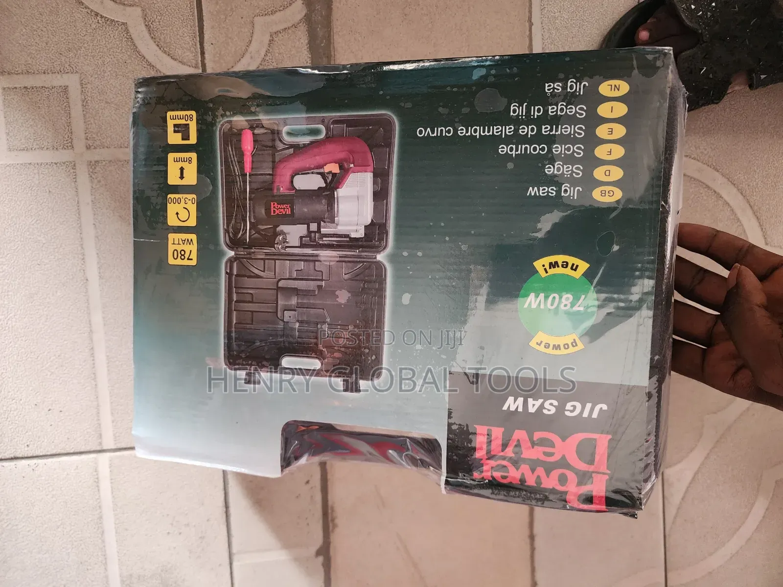 780w Power Devil Jigsaw Machine