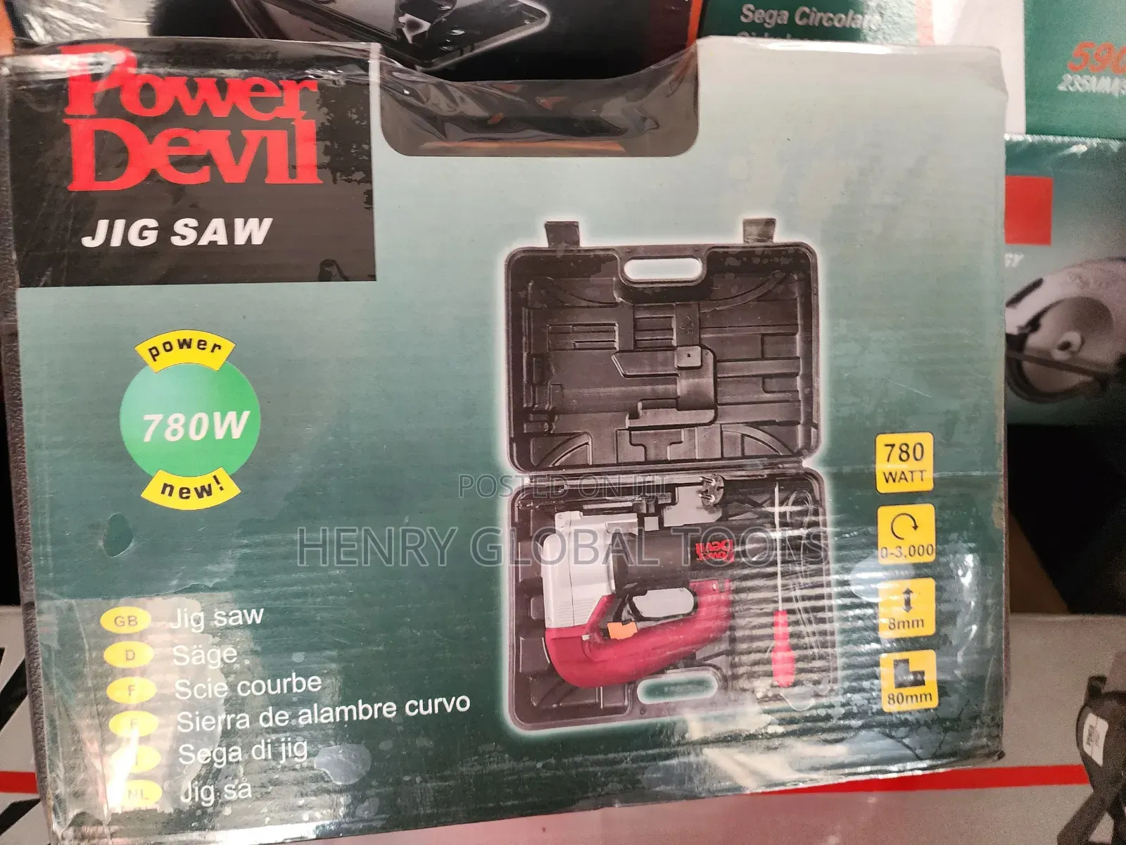 780w Power Devil Jigsaw Machine