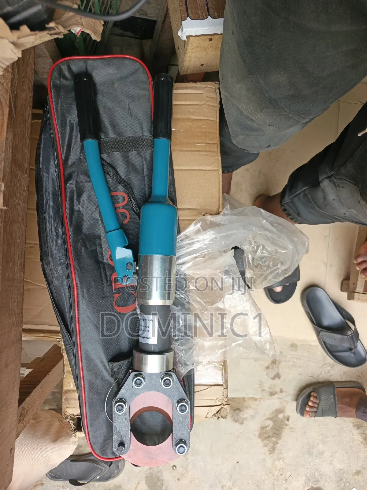 Hand-operated Hydraulic Cable Cutter, 50a