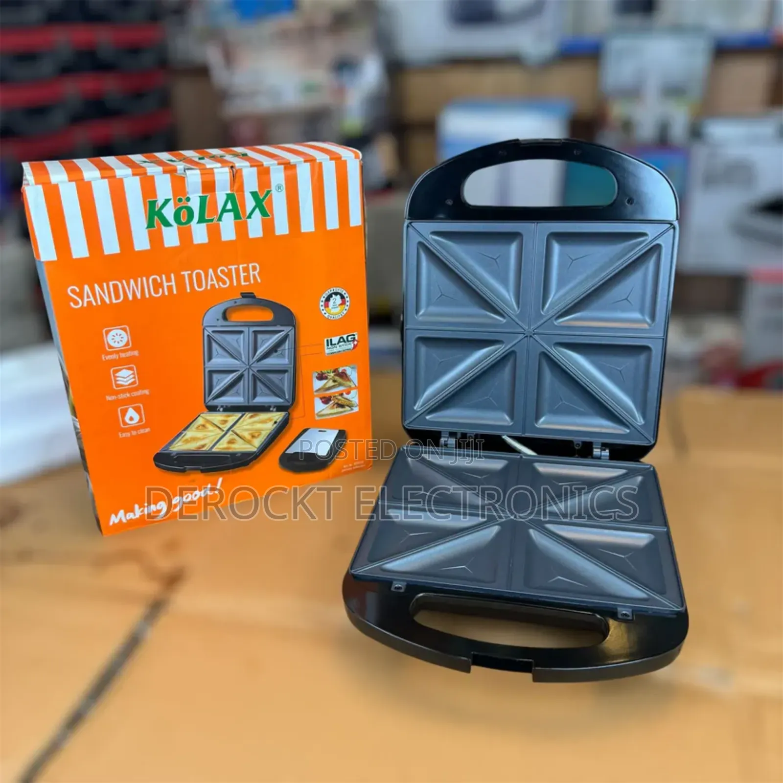 Kolax 4 Slice Sandwich Maker