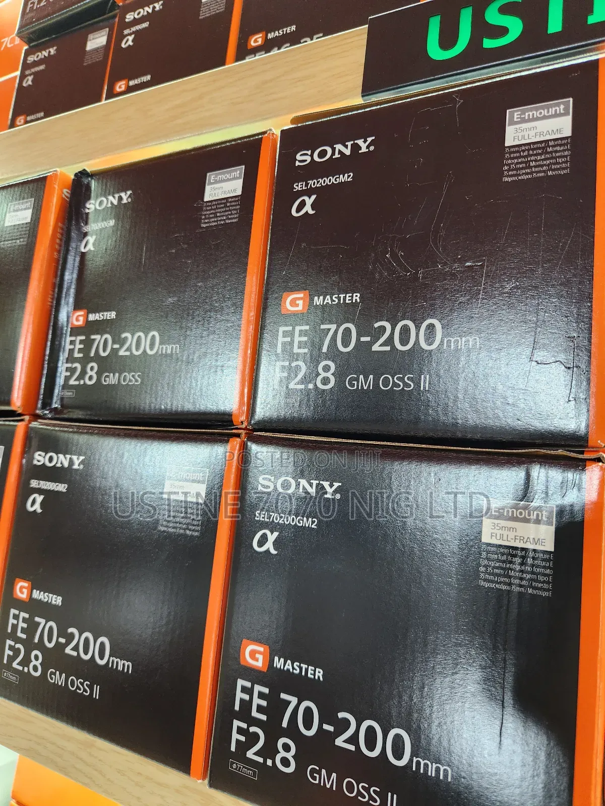 Fe 70-200mm F2.8 Gm Ii Sony Lens (New)